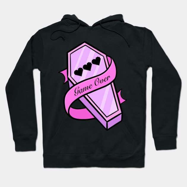 Game Over Hoodie by Crashdolly